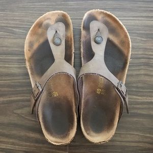 Brown Gizeh Birkenstock